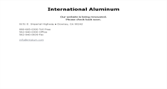 Desktop Screenshot of intalum.com